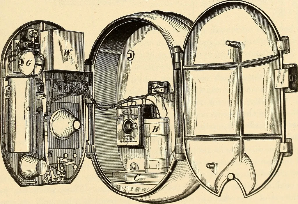 An illustration from American telegraphy and encyclopedia of the telegraph; systems, apparatus, operation, 1909, leaf 600