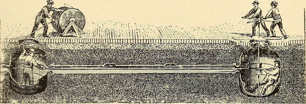 An illustration from American telegraphy and encyclopedia of the telegraph; systems, apparatus, operation, 1909, leaf 638