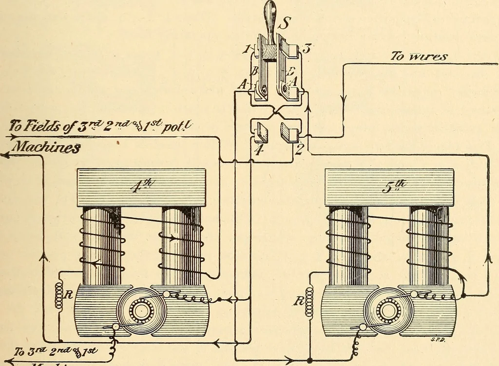 An illustration from American telegraphy and encyclopedia of the telegraph; systems, apparatus, operation, 1909, leaf 64
