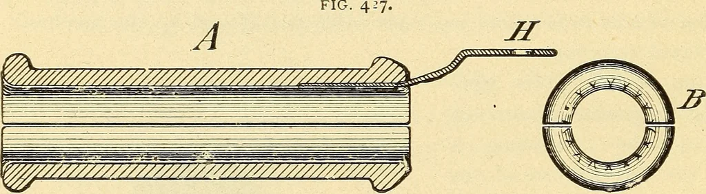 An illustration from American telegraphy and encyclopedia of the telegraph; systems, apparatus, operation, 1909, leaf 665