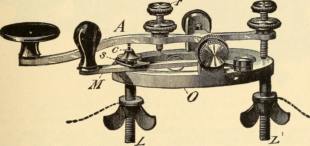 An illustration from American telegraphy and encyclopedia of the telegraph; systems, apparatus, operation, 1909, leaf 86