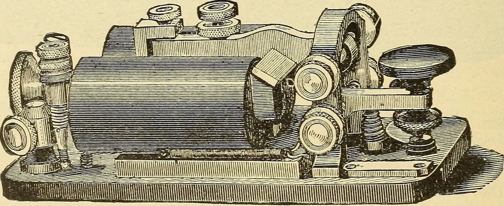 An illustration from American telegraphy and encyclopedia of the telegraph; systems, apparatus, operation, 1909, leaf 91