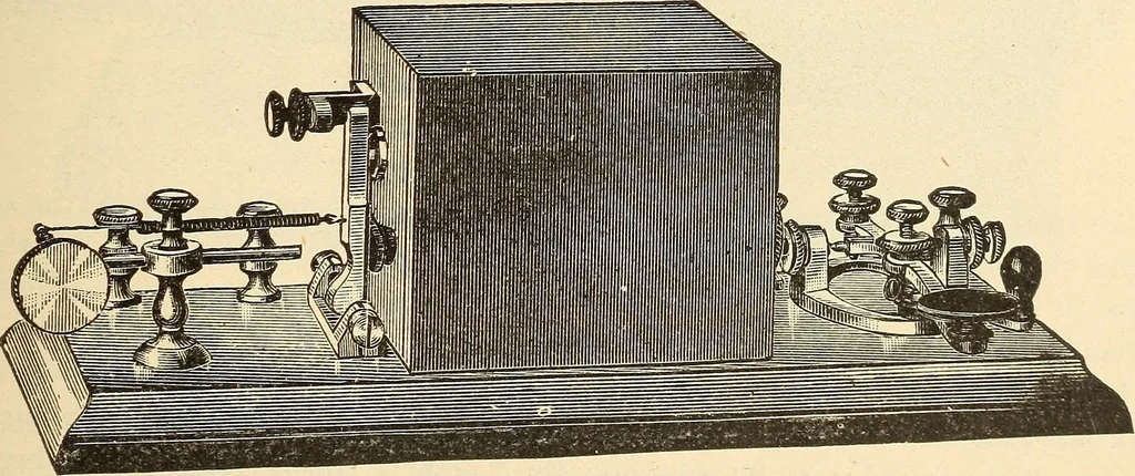 An illustration from American telegraphy and encyclopedia of the telegraph; systems, apparatus, operation, 1909, leaf 92