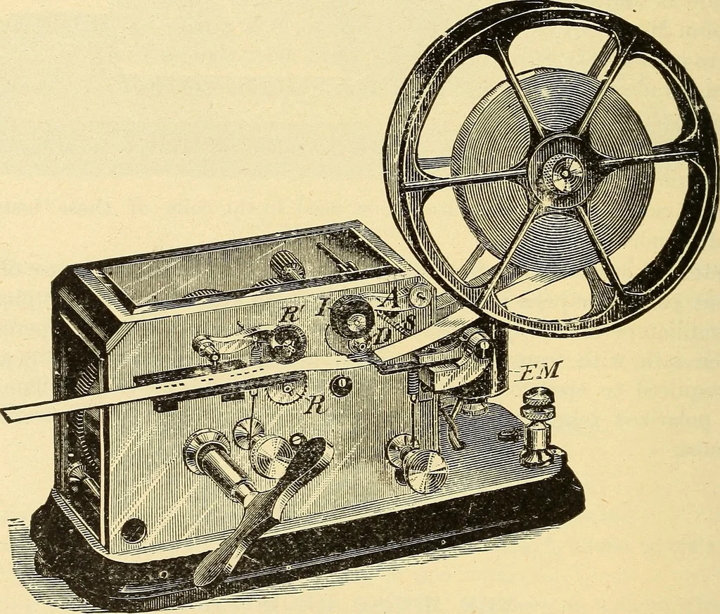 An illustration from American telegraphy and encyclopedia of the telegraph; systems, apparatus, operation, 1909, leaf 97