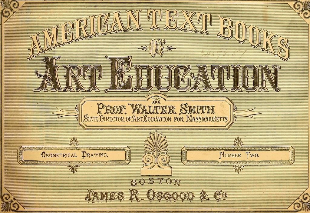 An illustration from American text books of art education : Geometrical drawing, 1873, leaf 30