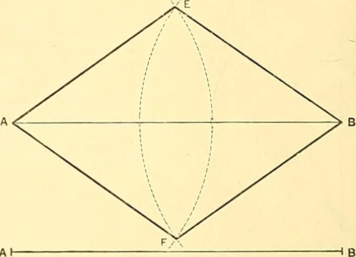 An illustration from American text books of art education : Geometrical drawing, 1873, leaf 33