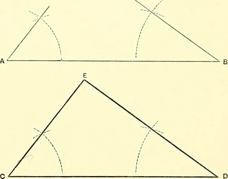 An illustration from American text books of art education : Geometrical drawing, 1873, leaf 36