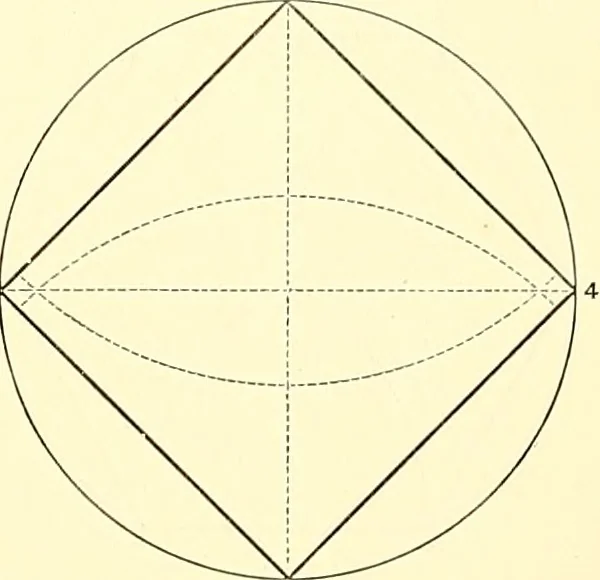 An illustration from American text books of art education : Geometrical drawing, 1873, leaf 46