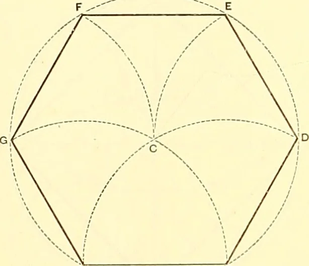 An illustration from American text books of art education : Geometrical drawing, 1873, leaf 47