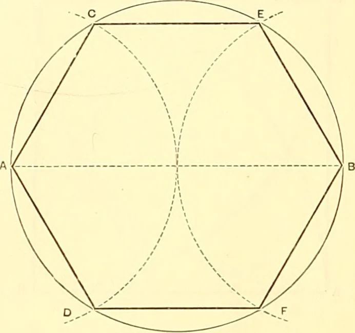 An illustration from American text books of art education : Geometrical drawing, 1873, leaf 47