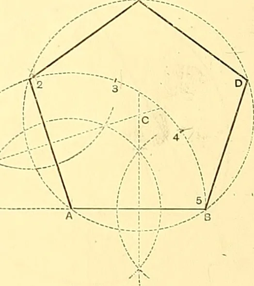 An illustration from American text books of art education : Geometrical drawing, 1873, leaf 47