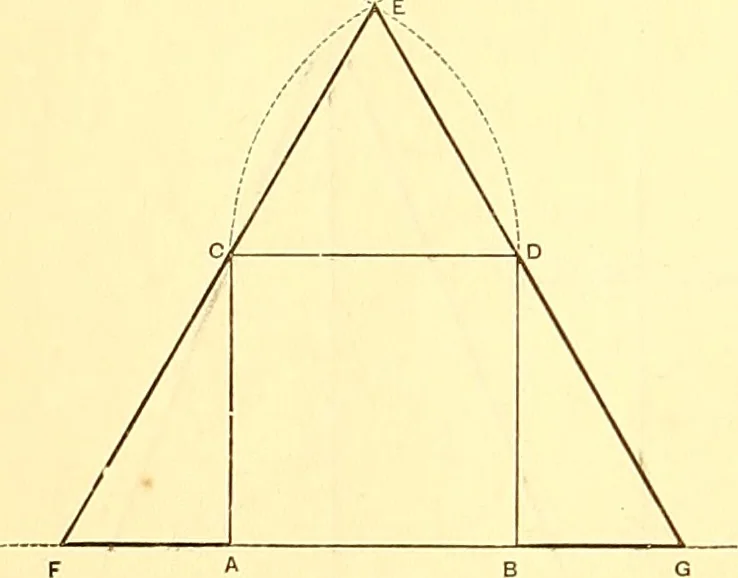 An illustration from American text books of art education : Geometrical drawing, 1873, leaf 51