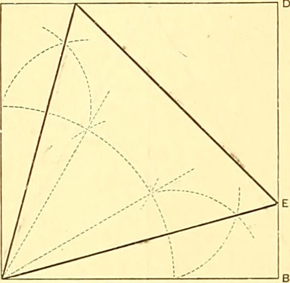 An illustration from American text books of art education : Geometrical drawing, 1873, leaf 51