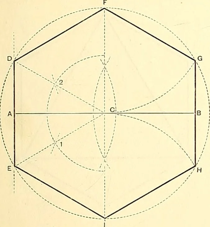 An illustration from American text books of art education : Geometrical drawing, 1873, leaf 56