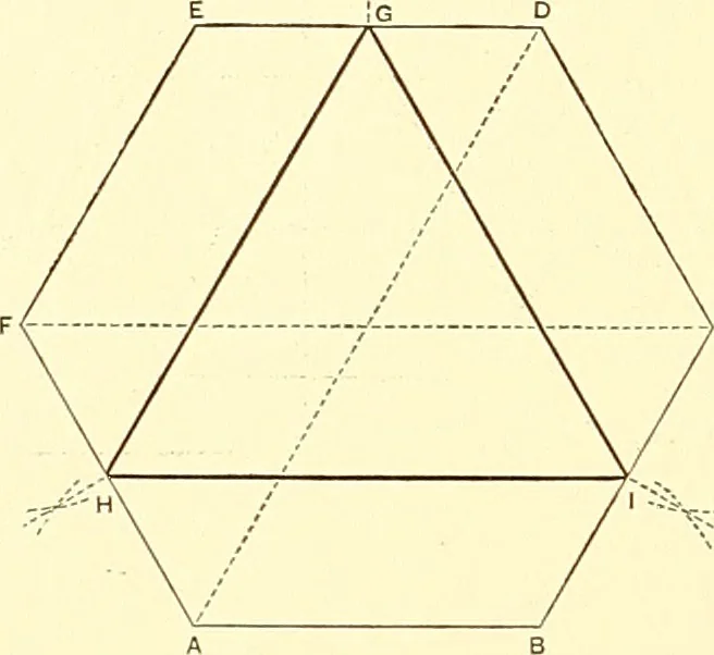An illustration from American text books of art education : Geometrical drawing, 1873, leaf 57