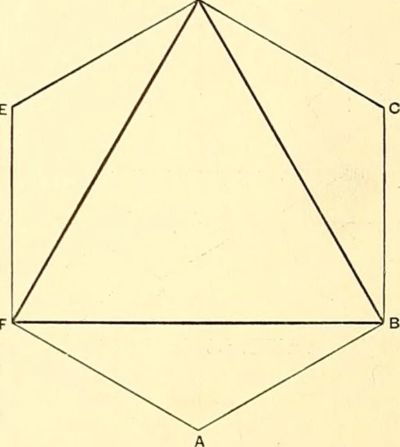An illustration from American text books of art education : Geometrical drawing, 1873, leaf 57