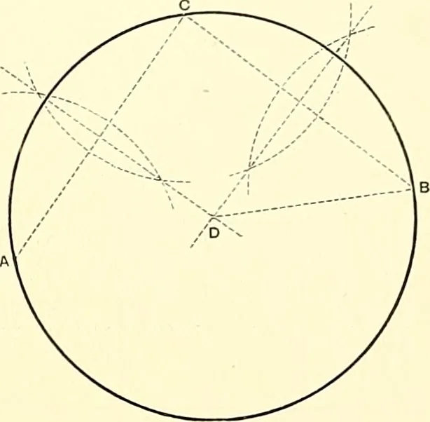 An illustration from American text books of art education : Geometrical drawing, 1873, leaf 60