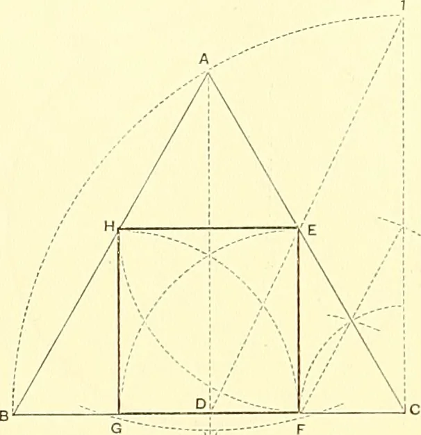 An illustration from American text books of art education : Geometrical drawing, 1873, leaf 61
