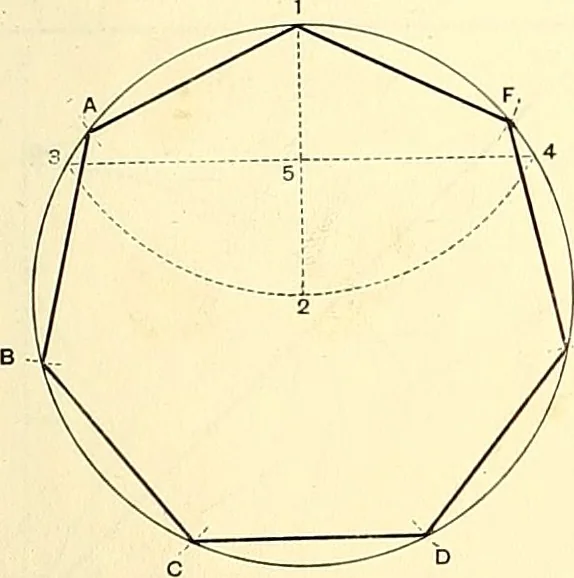 An illustration from American text books of art education : Geometrical drawing, 1873, leaf 66