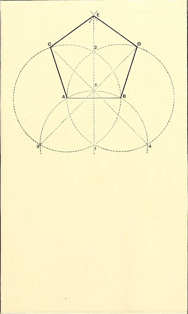 An illustration from American text books of art education : Geometrical drawing, 1873, leaf 66
