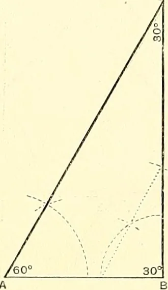 An illustration from American text books of art education : Geometrical drawing, 1873, leaf 70