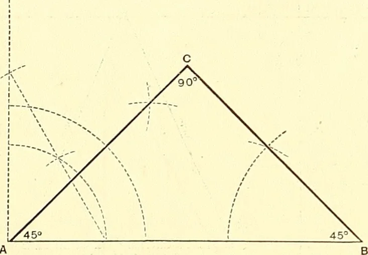 An illustration from American text books of art education : Geometrical drawing, 1873, leaf 71