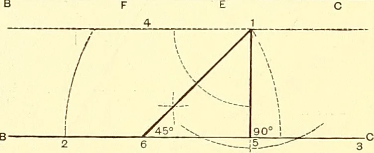 An illustration from American text books of art education : Geometrical drawing, 1873, leaf 71