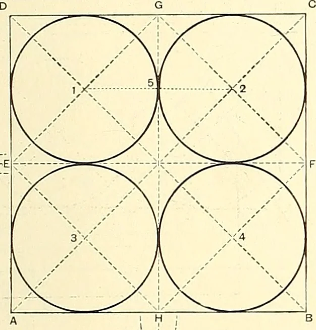 An illustration from American text books of art education : Geometrical drawing, 1873, leaf 74