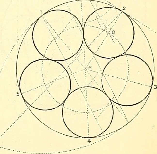 An illustration from American text books of art education : Geometrical drawing, 1873, leaf 80