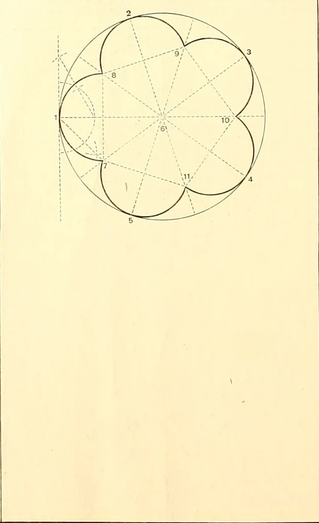 An illustration from American text books of art education : Geometrical drawing, 1873, leaf 81