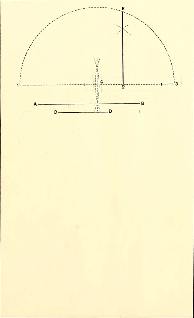 An illustration from American text books of art education : Geometrical drawing, 1873, leaf 90