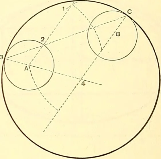 An illustration from American text books of art education : Geometrical drawing, 1873, leaf 91