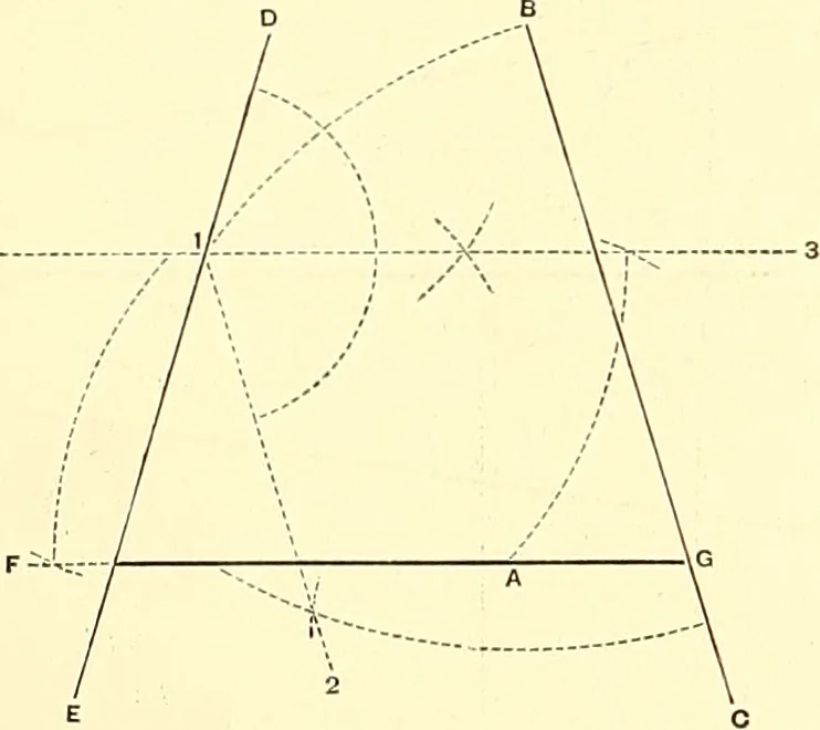 An illustration from American text books of art education : Geometrical drawing, 1873, leaf 95