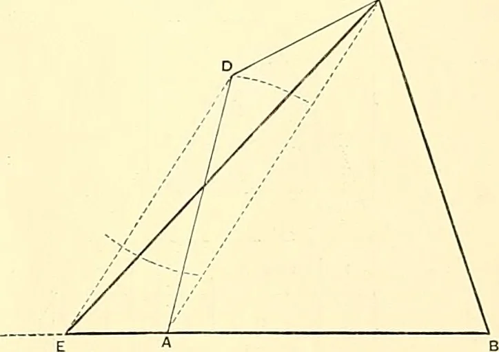 An illustration from American text books of art education : Geometrical drawing, 1873, leaf 98