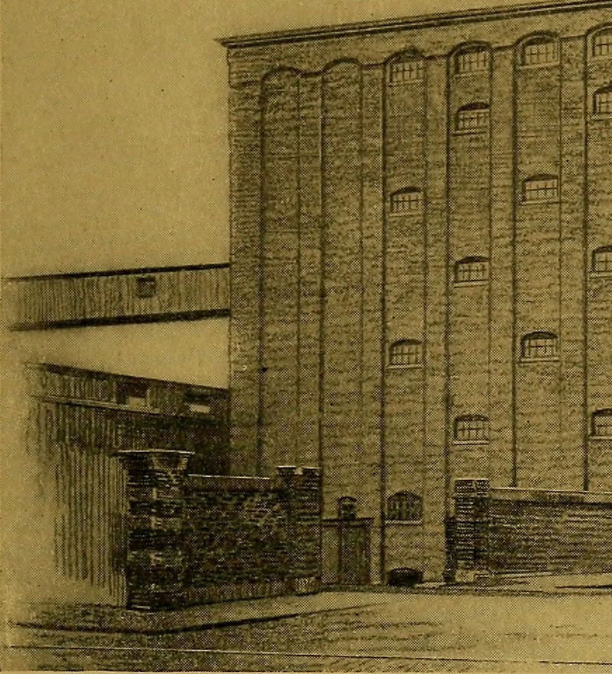 An illustration from American Woolen Company mills, 1921, leaf 32