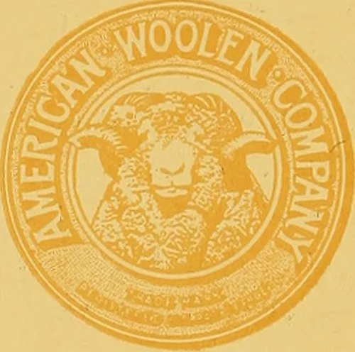 An illustration from American Woolen Company mills, 1921, leaf 9