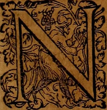 An illustration from Americæ nona & postrema pars : qua de ratione elementorum, de novi orbis natvra, de hvivs incolarvm svperstitiosis cultibus : deq; forma politiæ ac reipubl. ipsorum copiosè pertractatur : catalogo regnum Mexicanorum omnium, à primo vsq; ad vltimum Monteçuman II. additio ... : his accessit designatio illivs navigationis, quam 5. naves Hollandicae anno 1598. per fretum Magellanum in Moluccanas insulas tentarunt : quomodo nimirum oborta tempestate Capitaeus Sebalt de Weert à cæteris nauibus dispulsus, postquam plurimis mensibus in freto infinitis aerumnis miserè iactatus fuisset, tandem infectare post biennum an. 1600. domum reuersus sit : addita est tertio navigatio recens, quam 4. navium praefectus Olevier à Noort proximè suscepit ... : omnia è Germanico Latinitate donata, & insuper elegantissimis figuris æneis coornata editaq; sumptibus Theodori de Bry p.m. Viduæ & binorum filiorum, 1602, leaf 292