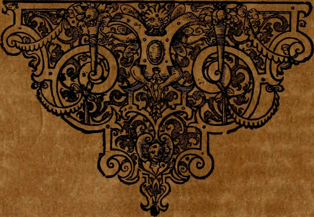 An illustration from Americæ nona & postrema pars : qua de ratione elementorum, de novi orbis natvra, de hvivs incolarvm svperstitiosis cultibus : deq; forma politiæ ac reipubl. ipsorum copiosè pertractatur : catalogo regnum Mexicanorum omnium, à primo vsq; ad vltimum Monteçuman II. additio ... : his accessit designatio illivs navigationis, quam 5. naves Hollandicae anno 1598. per fretum Magellanum in Moluccanas insulas tentarunt : quomodo nimirum oborta tempestate Capitaeus Sebalt de Weert à cæteris nauibus dispulsus, postquam plurimis mensibus in freto infinitis aerumnis miserè iactatus fuisset, tandem infectare post biennum an. 1600. domum reuersus sit : addita est tertio navigatio recens, quam 4. navium praefectus Olevier à Noort proximè suscepit ... : omnia è Germanico Latinitate donata, & insuper elegantissimis figuris æneis coornata editaq; sumptibus Theodori de Bry p.m. Viduæ & binorum filiorum, 1602, leaf 319