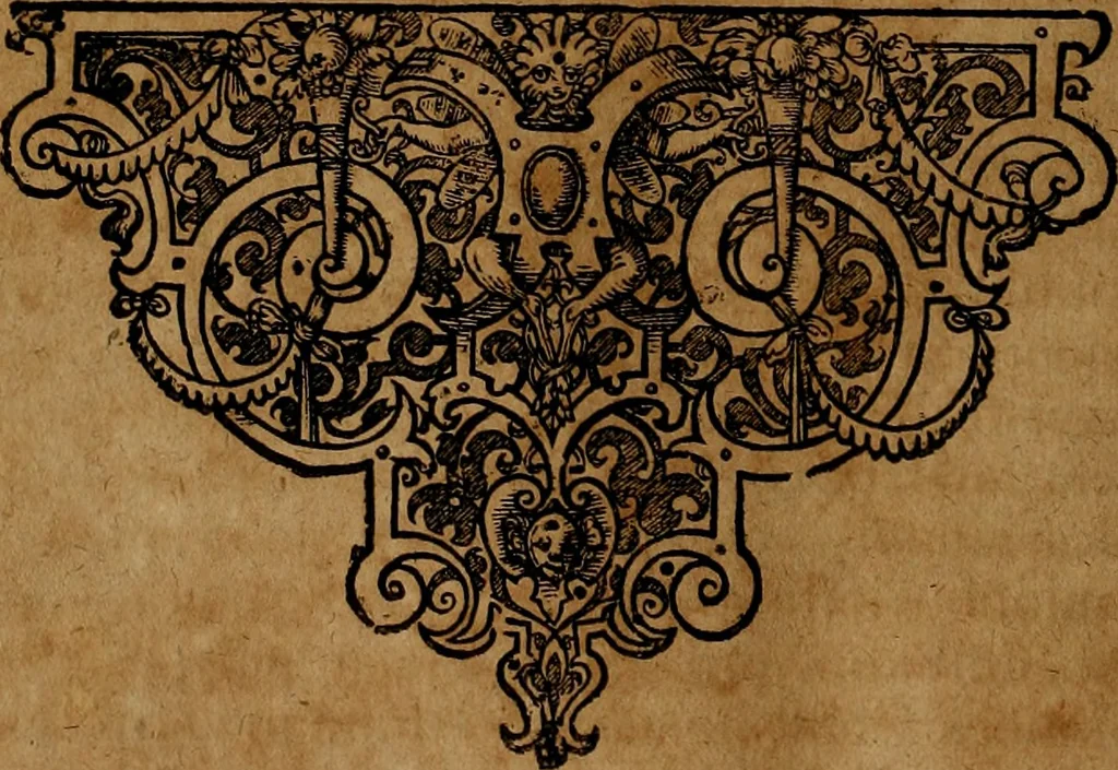 An illustration from Americæ nona & postrema pars : qua de ratione elementorum, de novi orbis natvra, de hvivs incolarvm svperstitiosis cultibus : deq; forma politiæ ac reipubl. ipsorum copiosè pertractatur : catalogo regnum Mexicanorum omnium, à primo vsq; ad vltimum Monteçuman II. additio ... : his accessit designatio illivs navigationis, quam 5. naves Hollandicae anno 1598. per fretum Magellanum in Moluccanas insulas tentarunt : quomodo nimirum oborta tempestate Capitaeus Sebalt de Weert à cæteris nauibus dispulsus, postquam plurimis mensibus in freto infinitis aerumnis miserè iactatus fuisset, tandem infectare post biennum an. 1600. domum reuersus sit : addita est tertio navigatio recens, quam 4. navium praefectus Olevier à Noort proximè suscepit ... : omnia è Germanico Latinitate donata, & insuper elegantissimis figuris æneis coornata editaq; sumptibus Theodori de Bry p.m. Viduæ & binorum filiorum, 1602, leaf 373