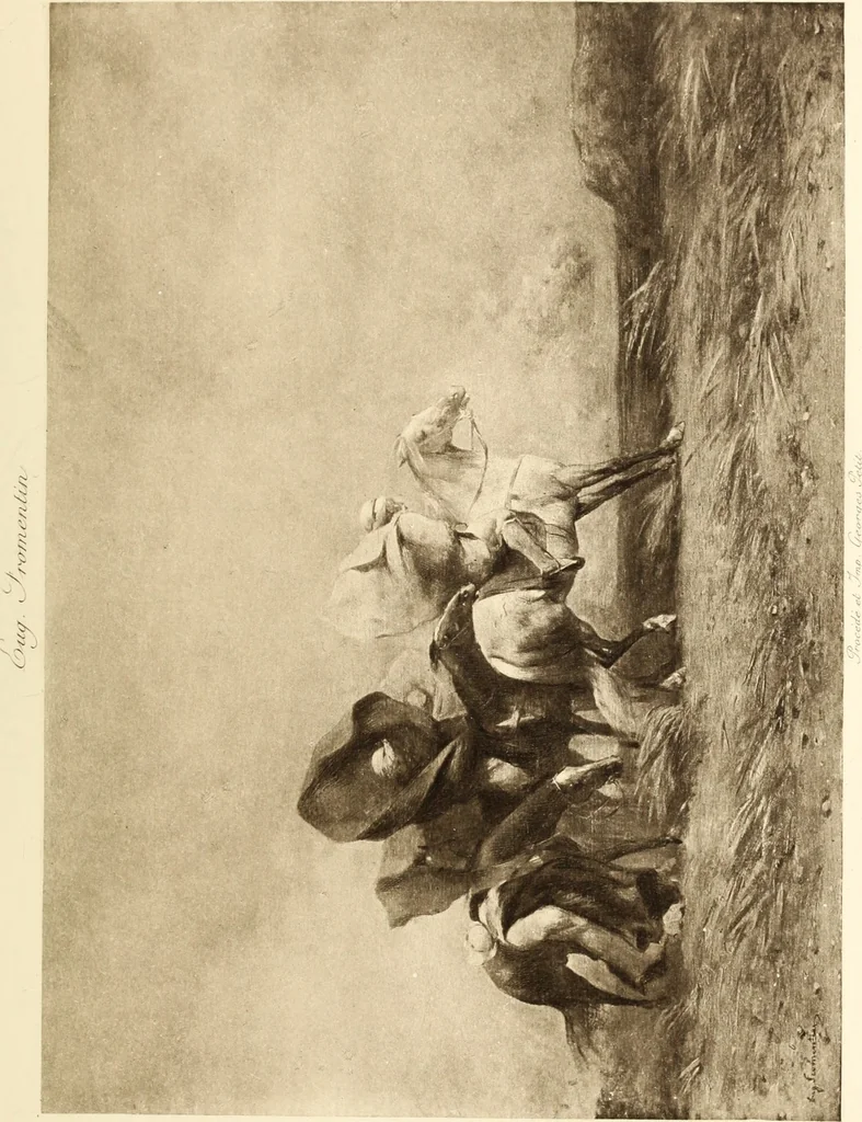 An illustration from Catalogue de tableaux anciens et modernes, pastels, objets d'art et d'ameublement, porcelaines & faïences, composant la collection de M. X ... [Lallemand et Lecocq Dumesnil] : et dont la vente aura lieu à Paris, Galerie Georges Petit ... le mercredi 2 mai 1894 ... : commissaire-priseur Me Paul Chevallier ..., experts: M. E. Féral, peintre ..., M. Georges Petit ..., M. Ch. Mannheim .., 1894, leaf 48