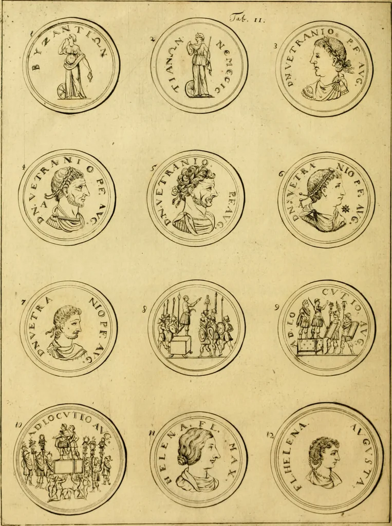 An illustration from Ammiani Marcellini Rerum gestarum qui de XXXI supersunt, libri XVIII, 1693, leaf 37