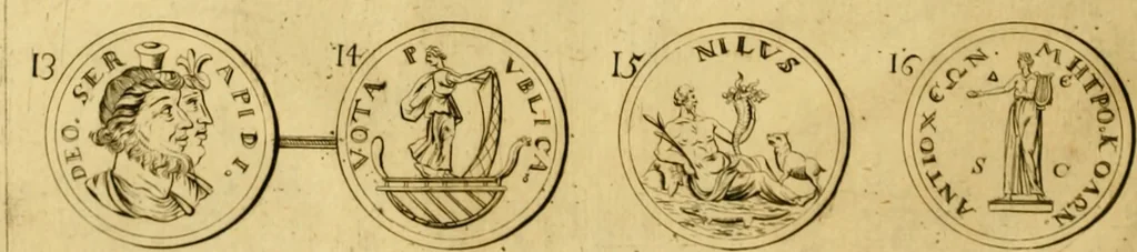 An illustration from Ammiani Marcellini Rerum gestarum qui de XXXI supersunt, libri XVIII, 1693, leaf 41