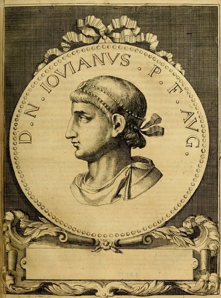 An illustration from Ammiani Marcellini Rerum gestarum qui de XXXI supersunt, libri XVIII, 1693, leaf 560
