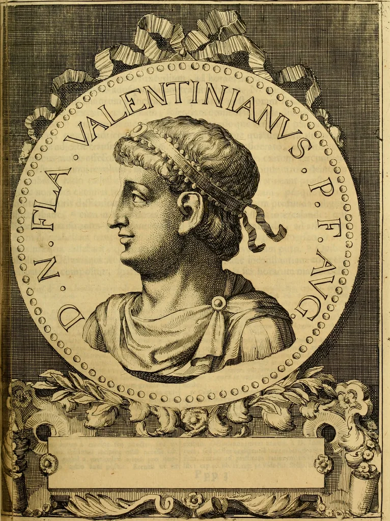 An illustration from Ammiani Marcellini Rerum gestarum qui de XXXI supersunt, libri XVIII, 1693, leaf 580