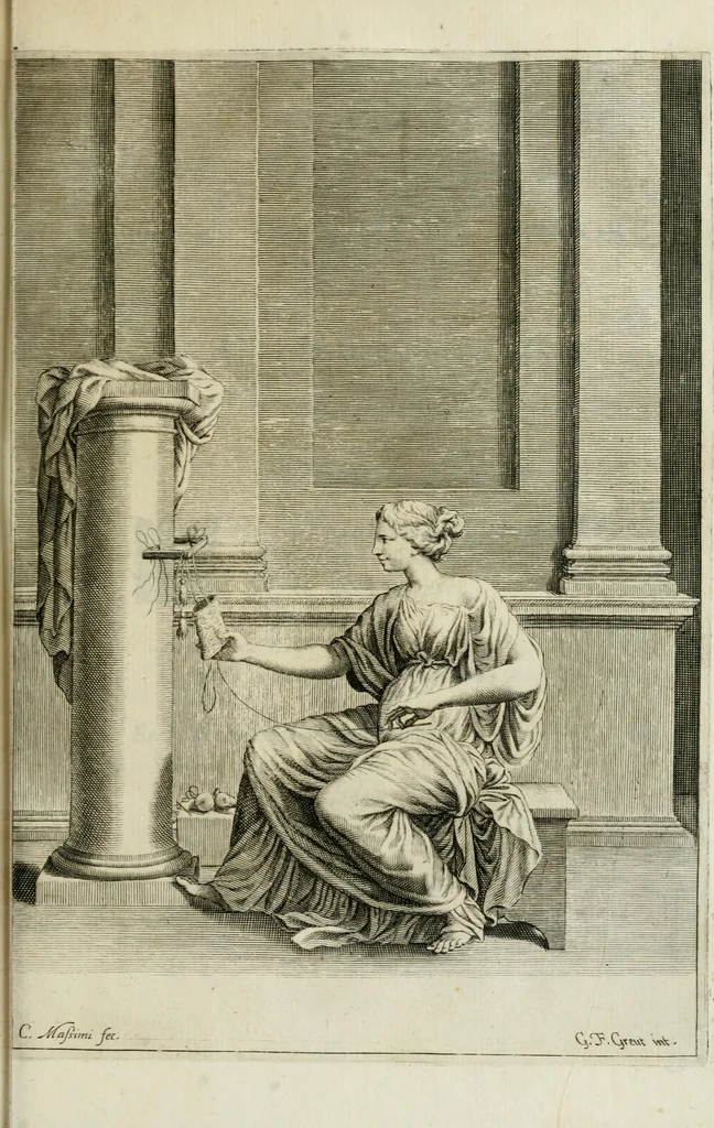 An illustration from Documenti d'amore, 1640, leaf 140