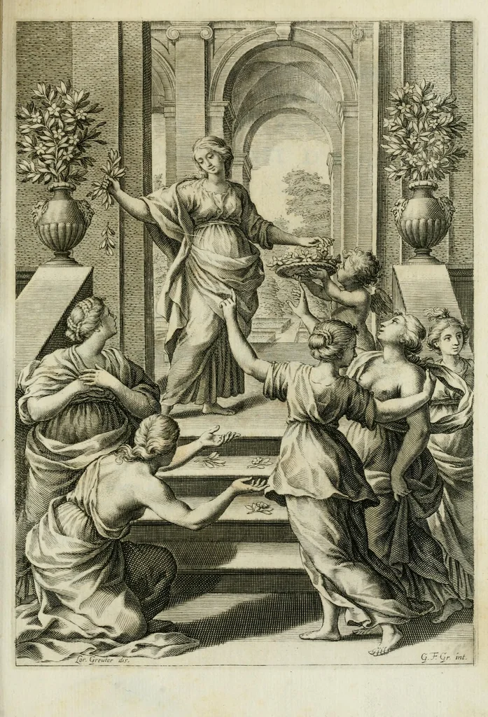 An illustration from Documenti d'amore, 1640, leaf 239