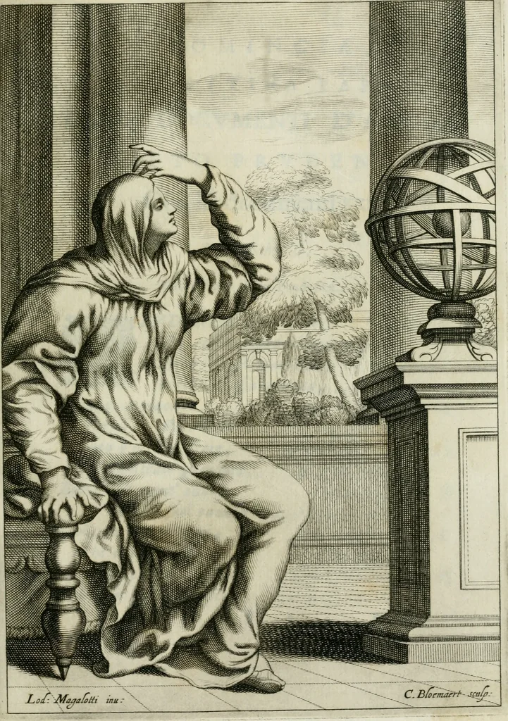 An illustration from Documenti d'amore, 1640, leaf 274