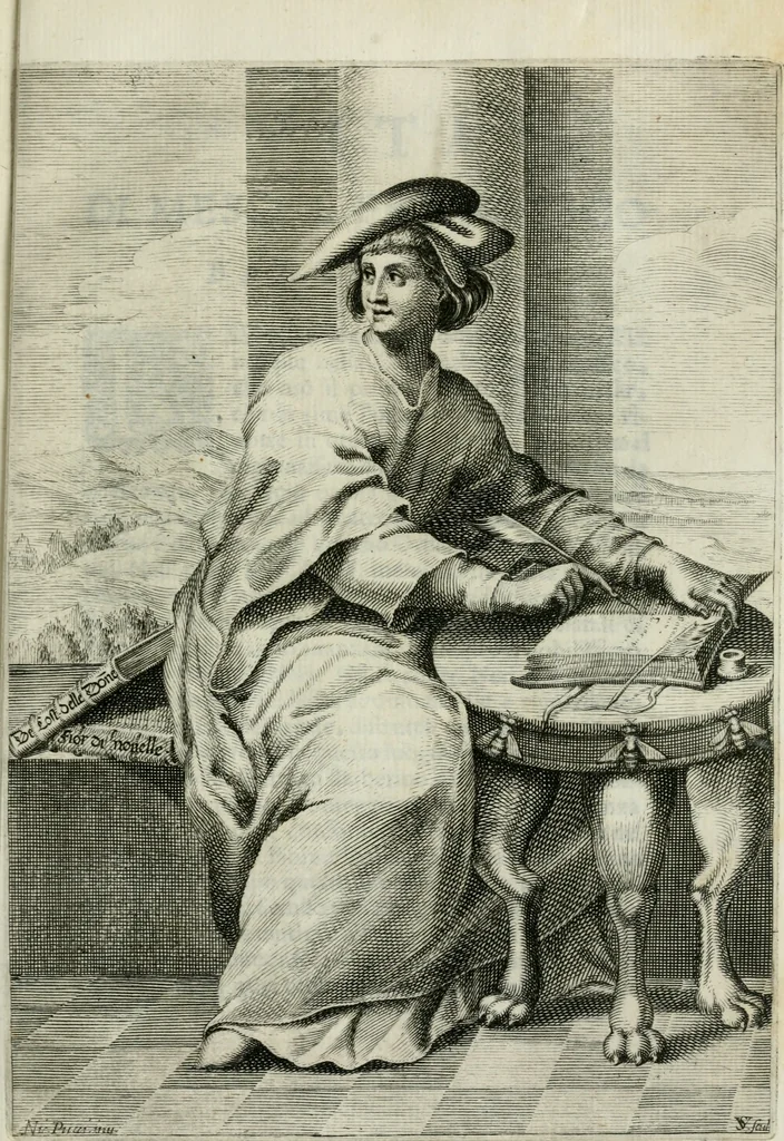An illustration from Documenti d'amore, 1640, leaf 30