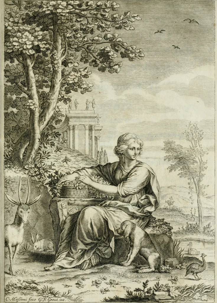 An illustration from Documenti d'amore, 1640, leaf 356