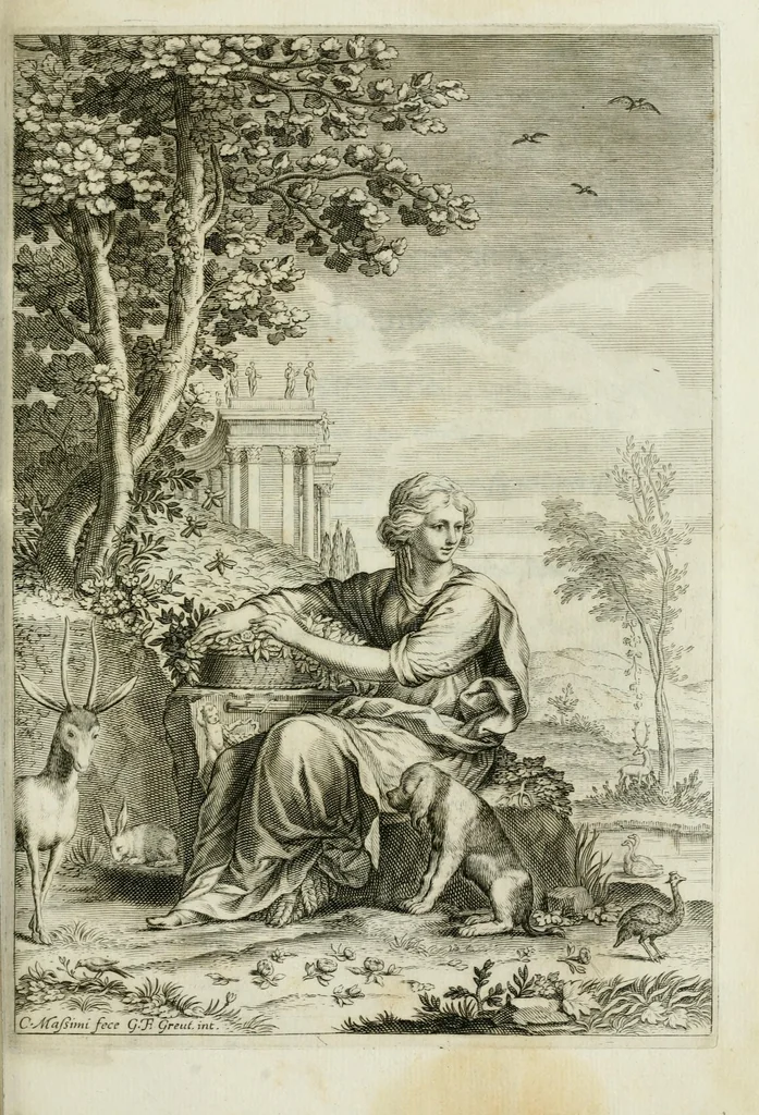 An illustration from Documenti d'amore, 1640, leaf 361